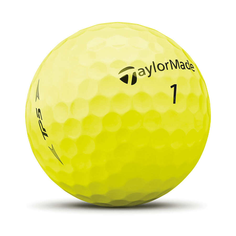 2020 TP5 Yellow Golf Balls image number 1