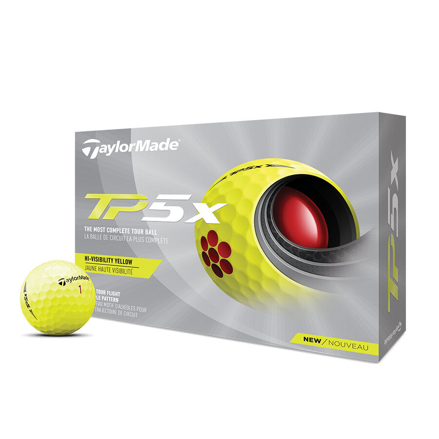 TaylorMade テーラーメイド ゴルフ NEW TP5X PIX イエロー