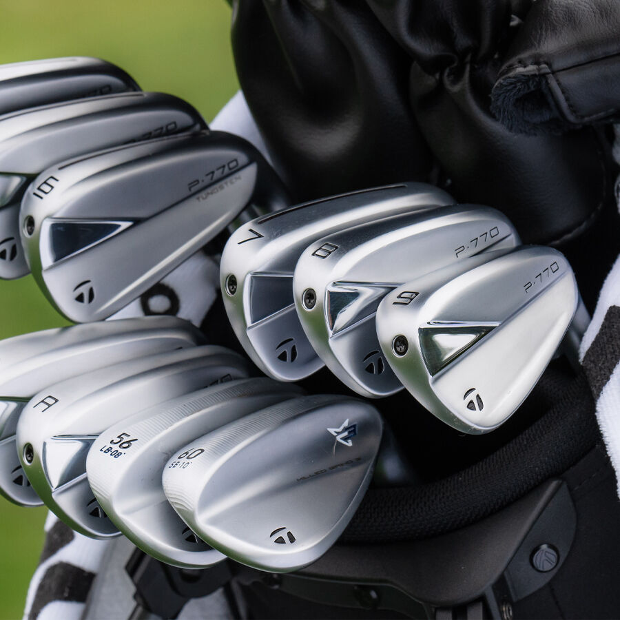 TaylorMade P-770 アイアン TaylorMade P770 Phantom Black Irons | Custom - Just Say Golf