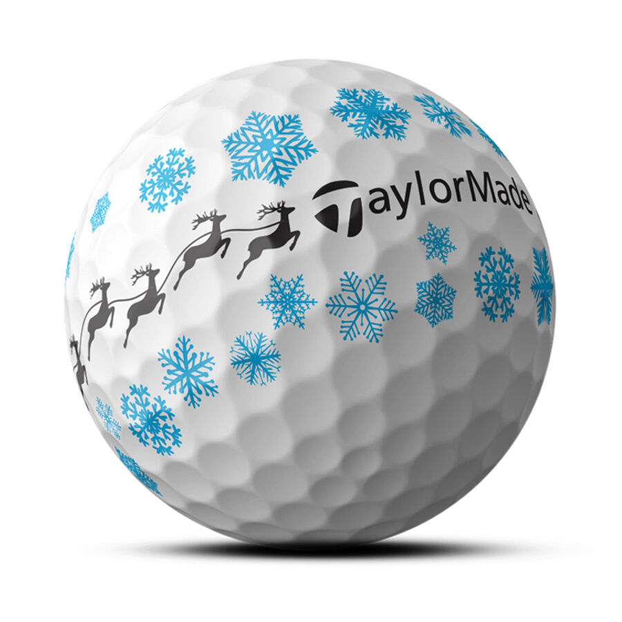 TP5 Stripe Holiday Golf Balls