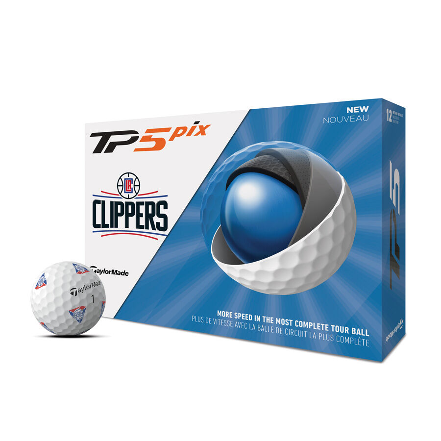 TP5 pix LA Clippers Golf Balls