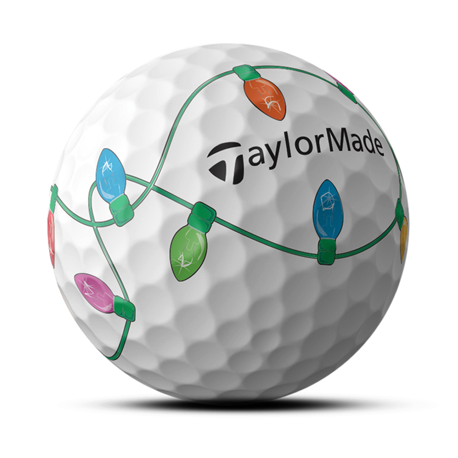 TP5 Stripe Holiday Golf Balls